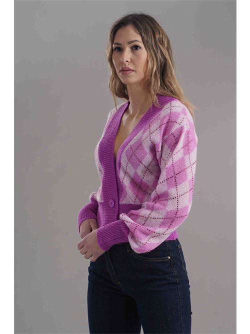 Cardigan in misto lana Try Me | 5046PINK